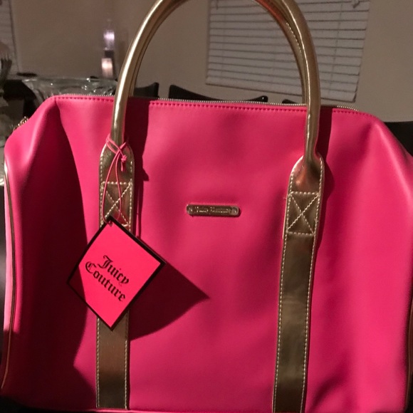 pink juicy couture luggage